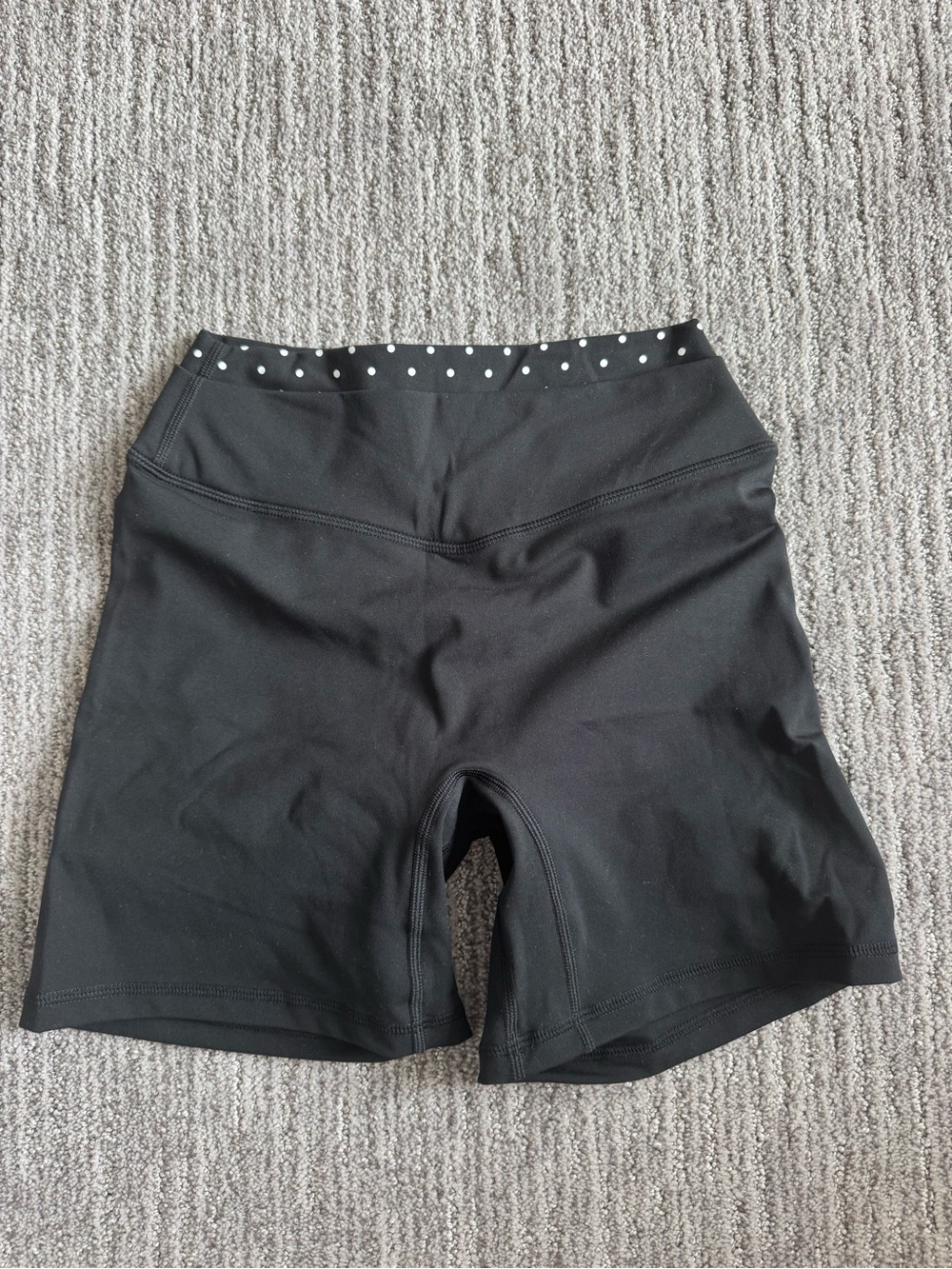New Liaison the label LAYERED SCULPT SHORT V1 - black and white polka